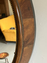 A 19th Century Walnut Framed Mirror