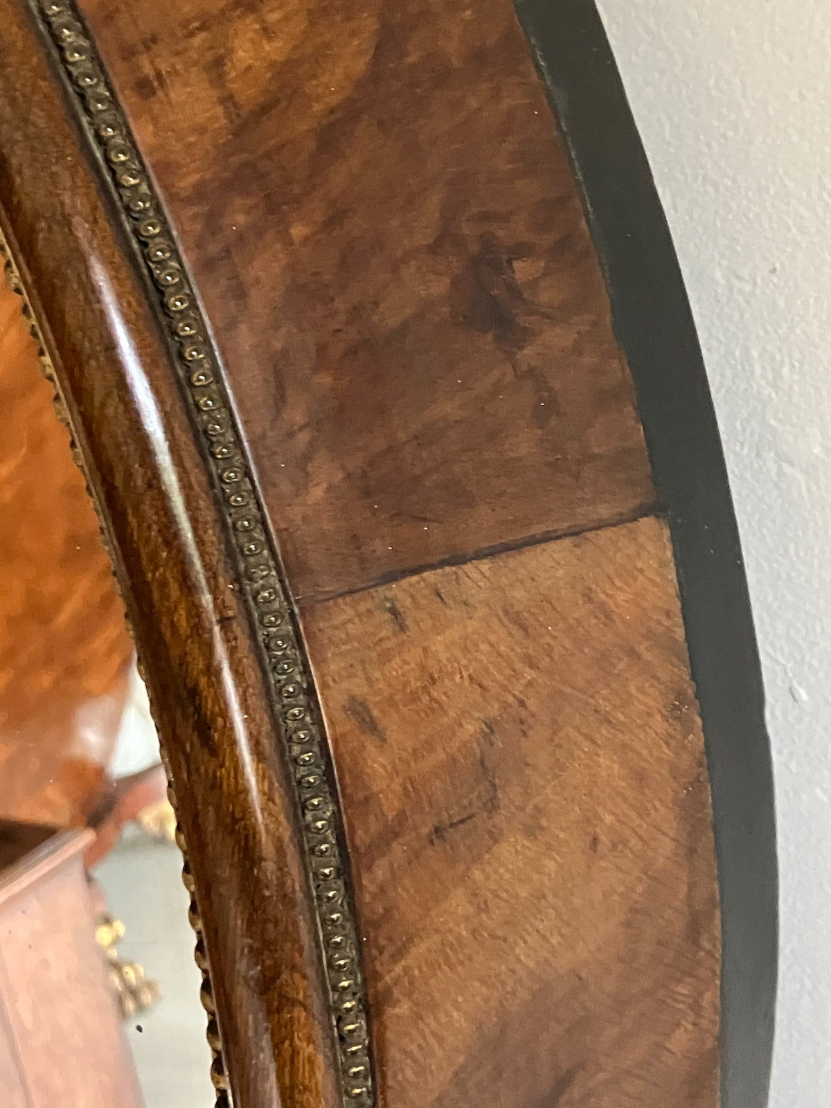 A 19th Century Walnut Framed Mirror