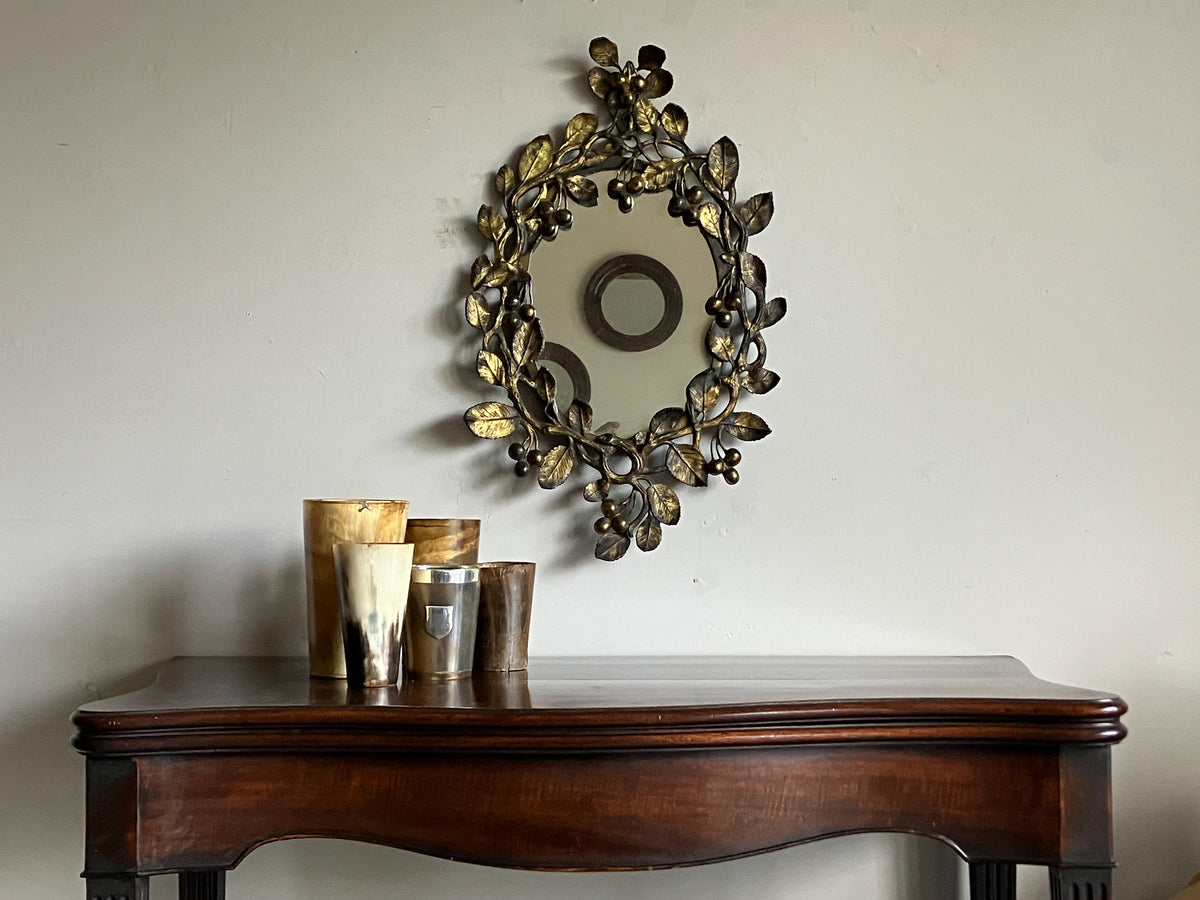 A 19th Century Gilt Bronze Mirror