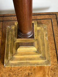 Large 19th Century Masonic Column Lamps