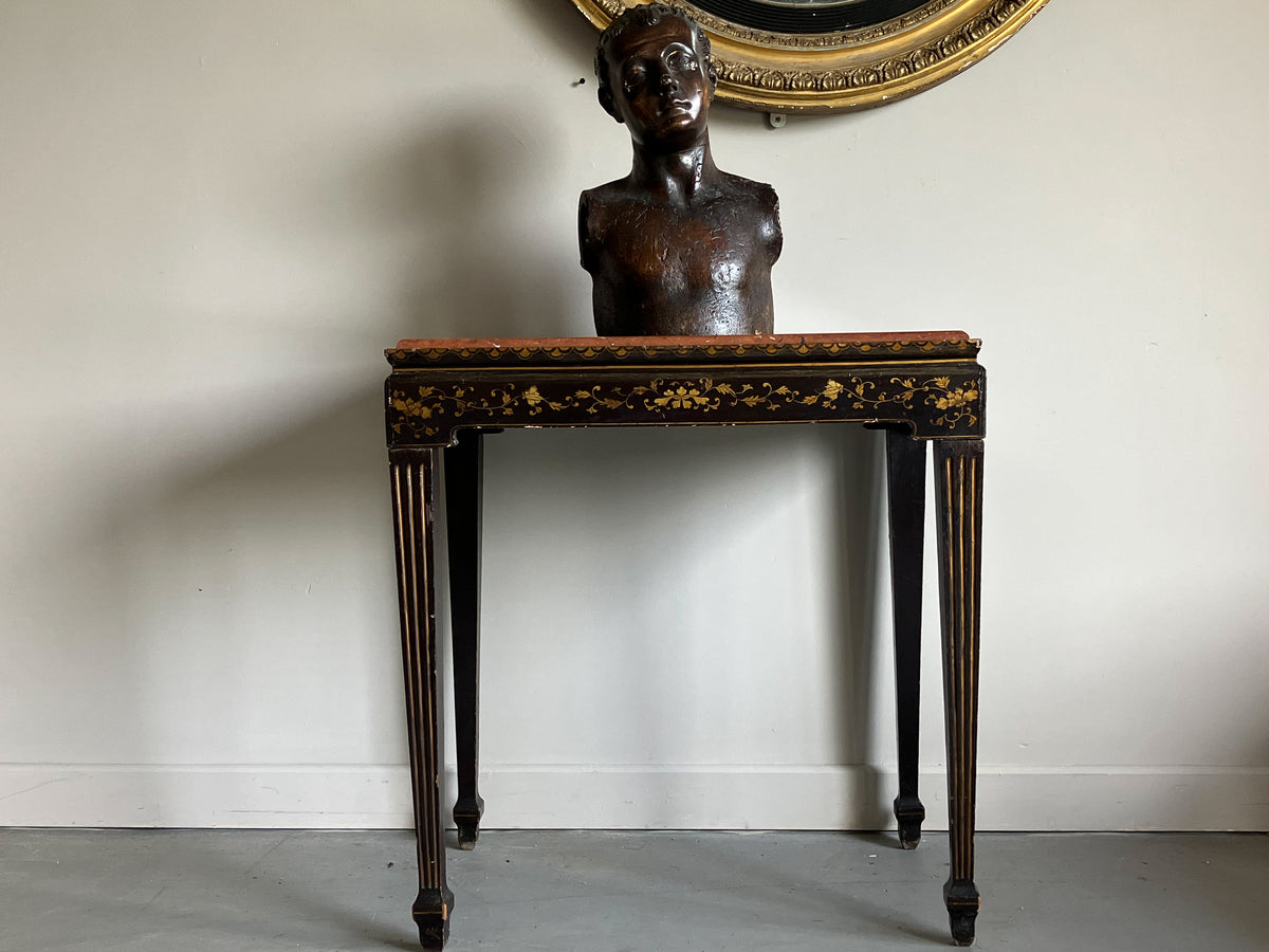 19th Century Lacquered Side Table