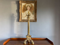 George IV Brass Lamp by Palmer & Co.