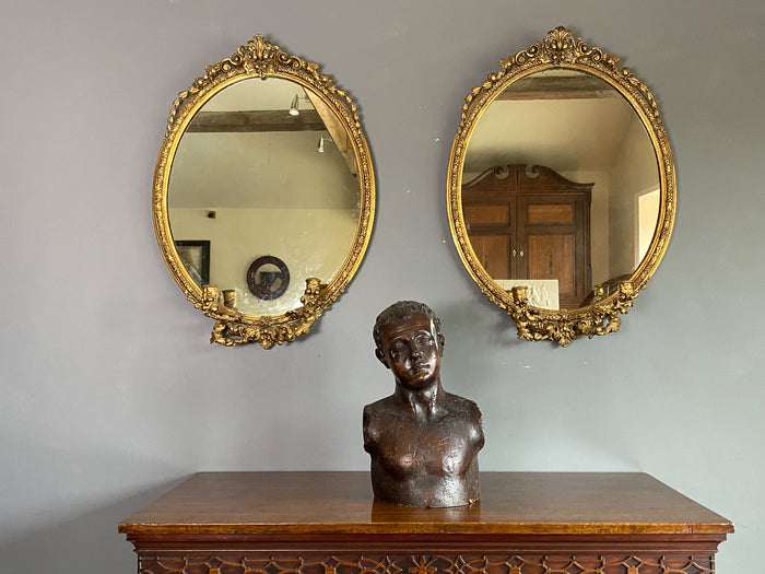 A Pair of Mid 19th Century Girandole Mirrors