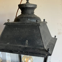 A 19th Century Copper Painted Lantern