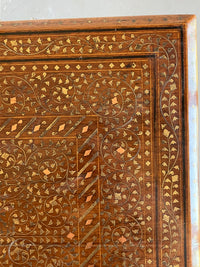 An Early 20th Century Inlaid Hoshiarpur Table