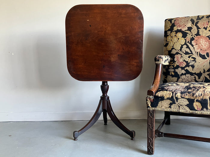 A Regency Tilt Top Occasional Table