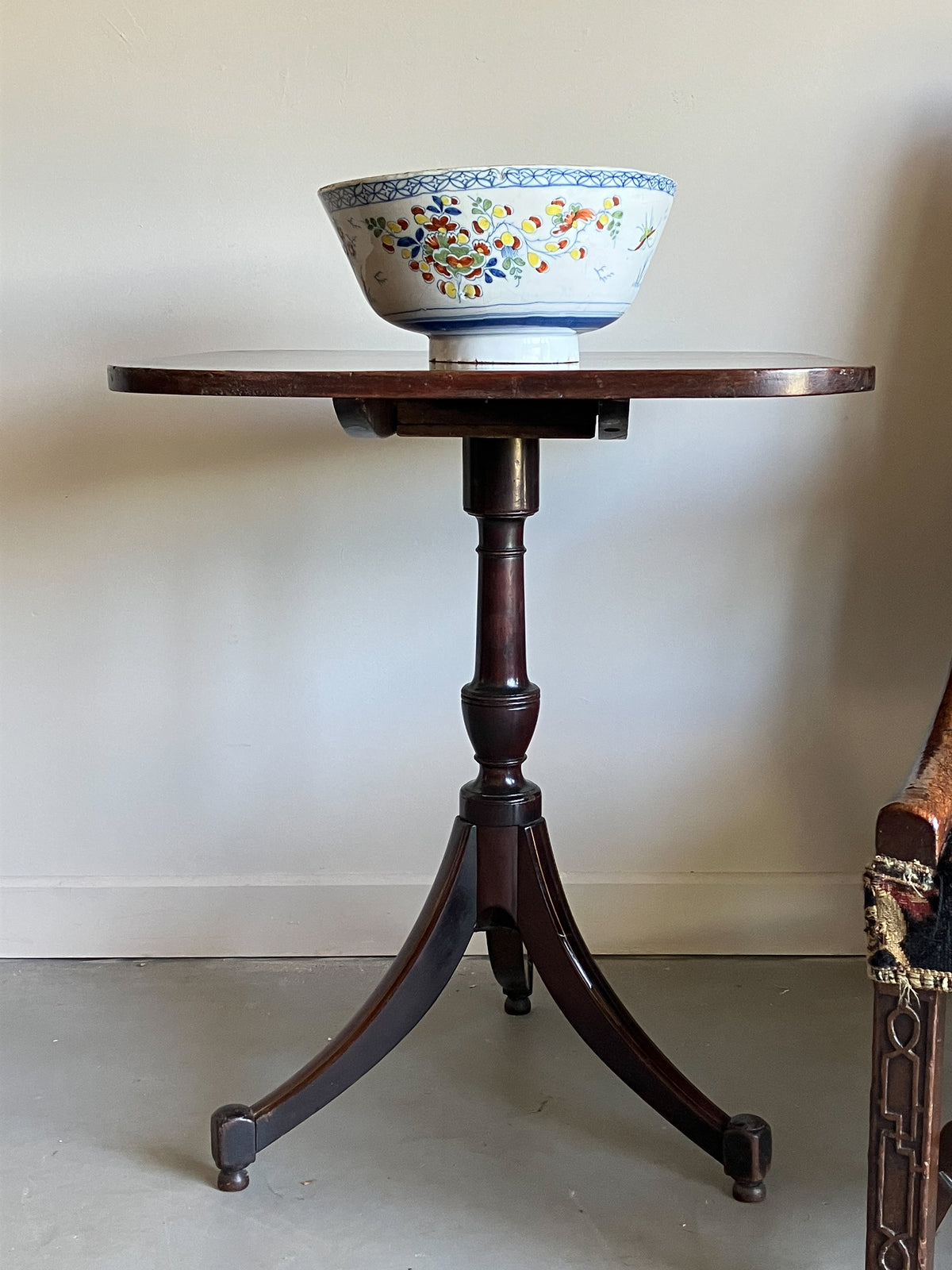 A Regency Tilt Top Occasional Table