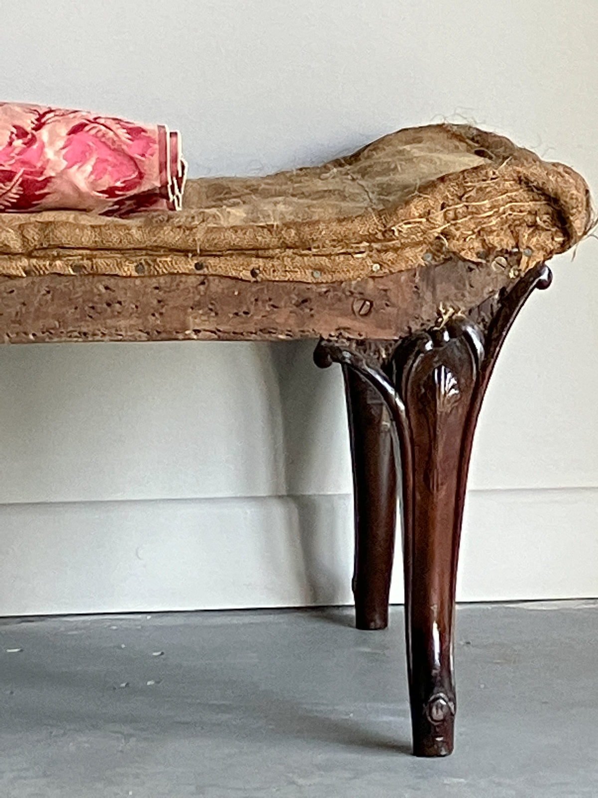 A George II Mahogany Stool