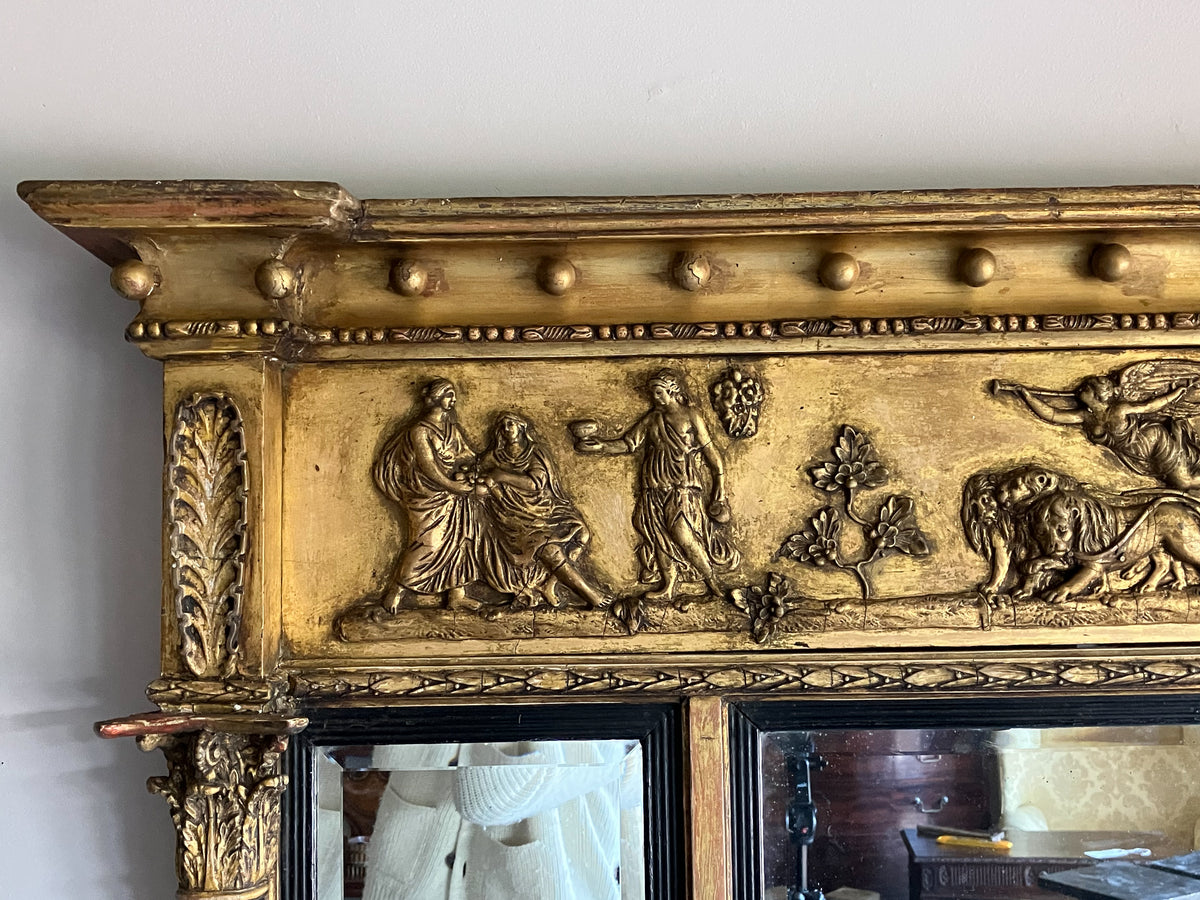 An Early 19th Century Giltwood Mirror