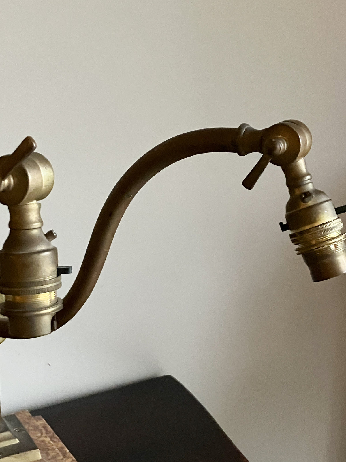 A Pair of Early 20th Century Library Lamps