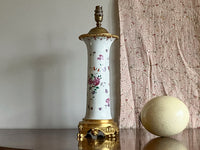 A 19th Century Porcelain Vase Lamp