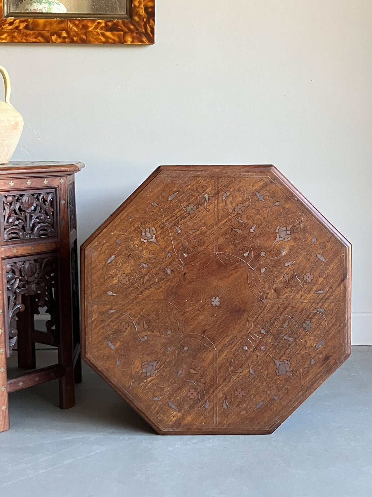 A Pair of Late 19th Century Hoshiarpur Tables