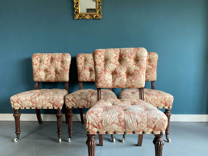 A Set of Four 19th Century Mahogany Chairs