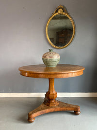 Regency Burr Oak Centre Table