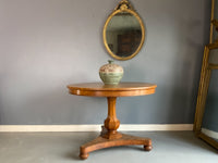 Regency Burr Oak Centre Table