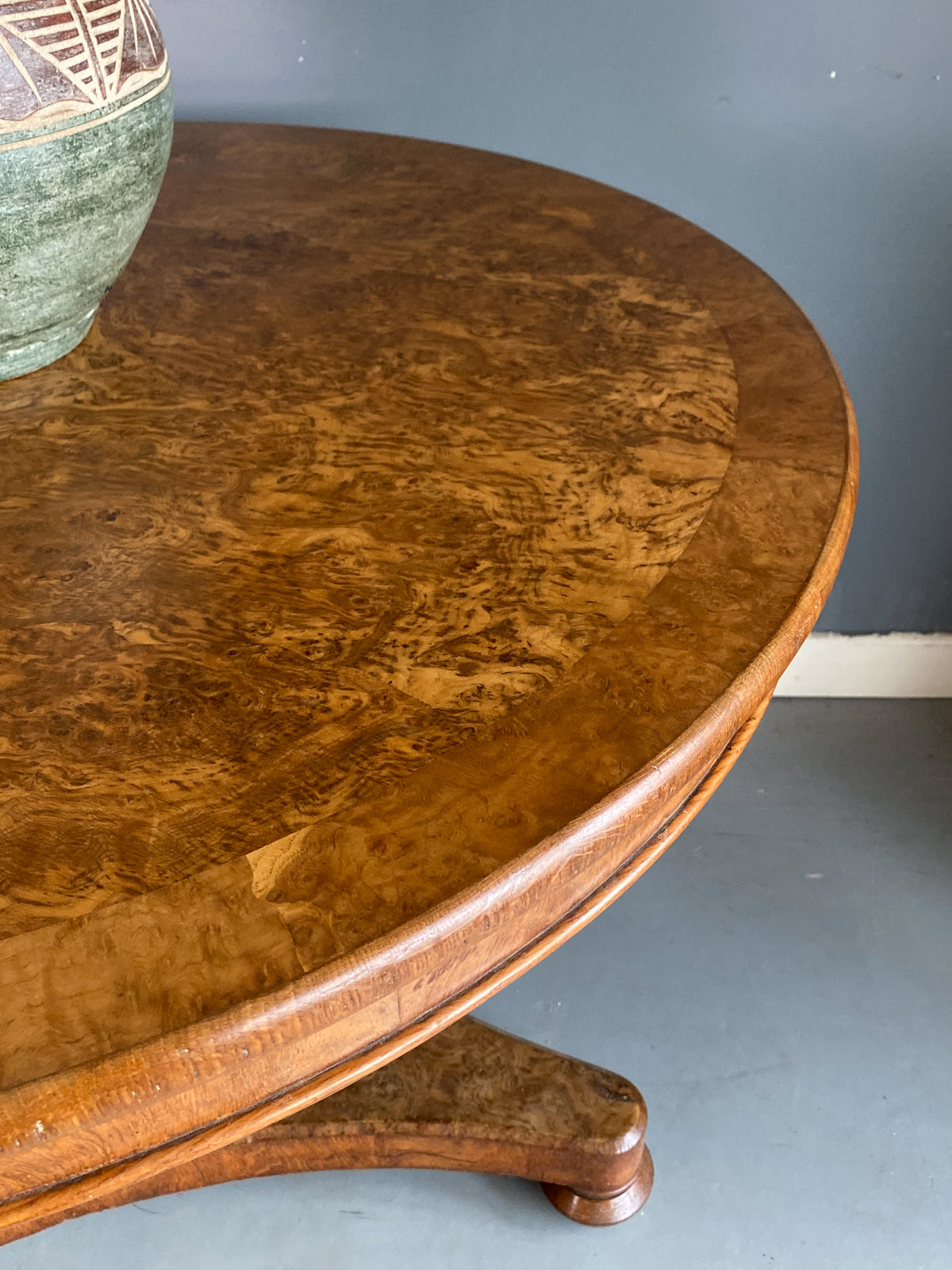 Regency Burr Oak Centre Table