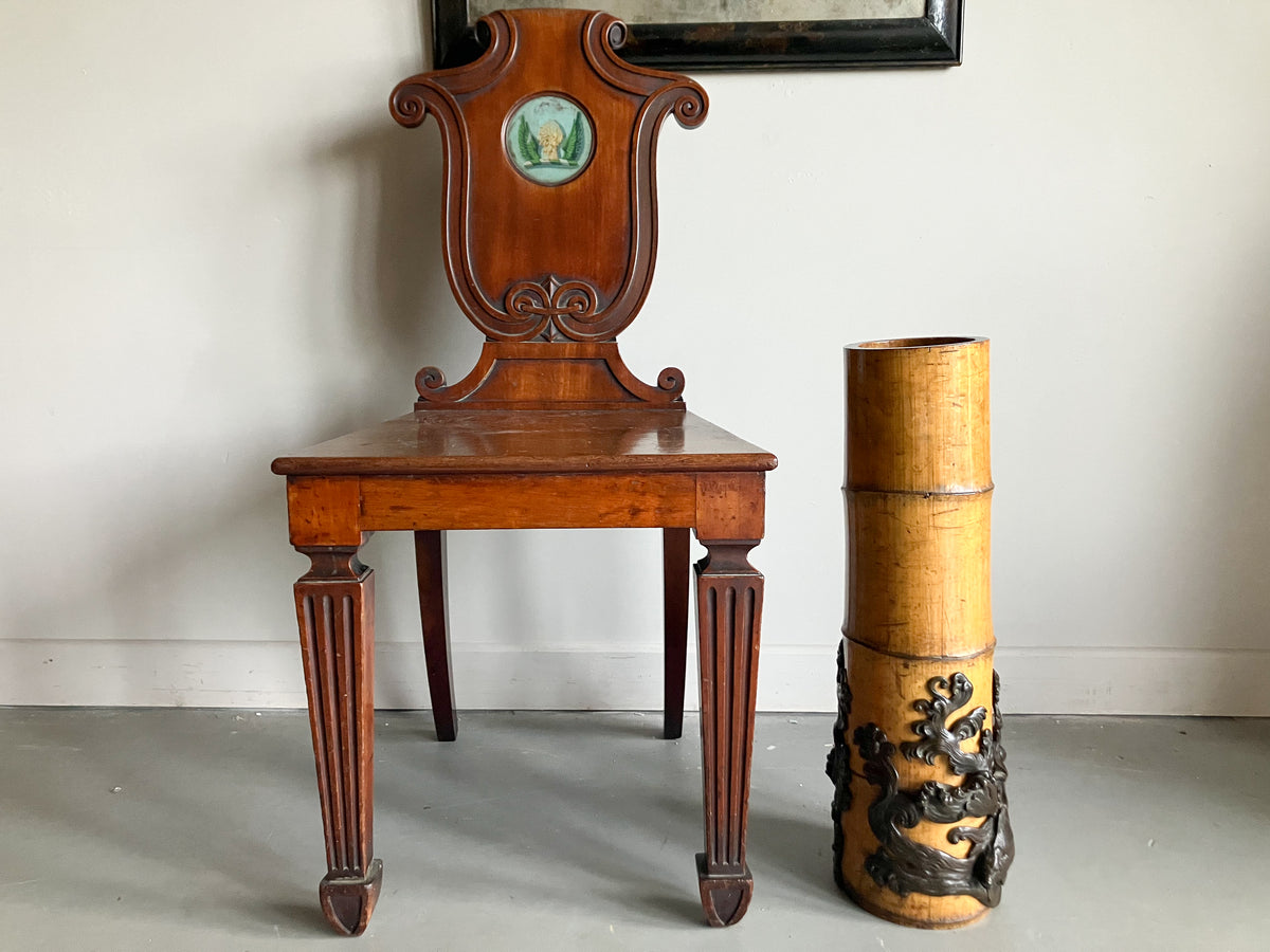 A Meiji Period Bamboo Stick Stand