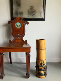 A Meiji Period Bamboo Stick Stand