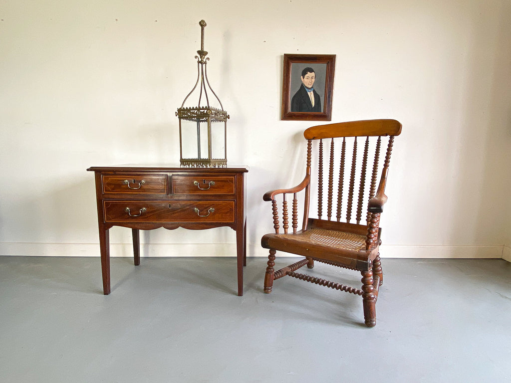 19th Century Fruitwood Bobbin Chair
