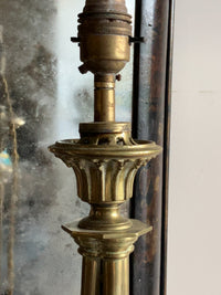 A George IV Cluster Column Lamp