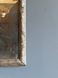 Late 18th Century French Silver Gilded Mirror