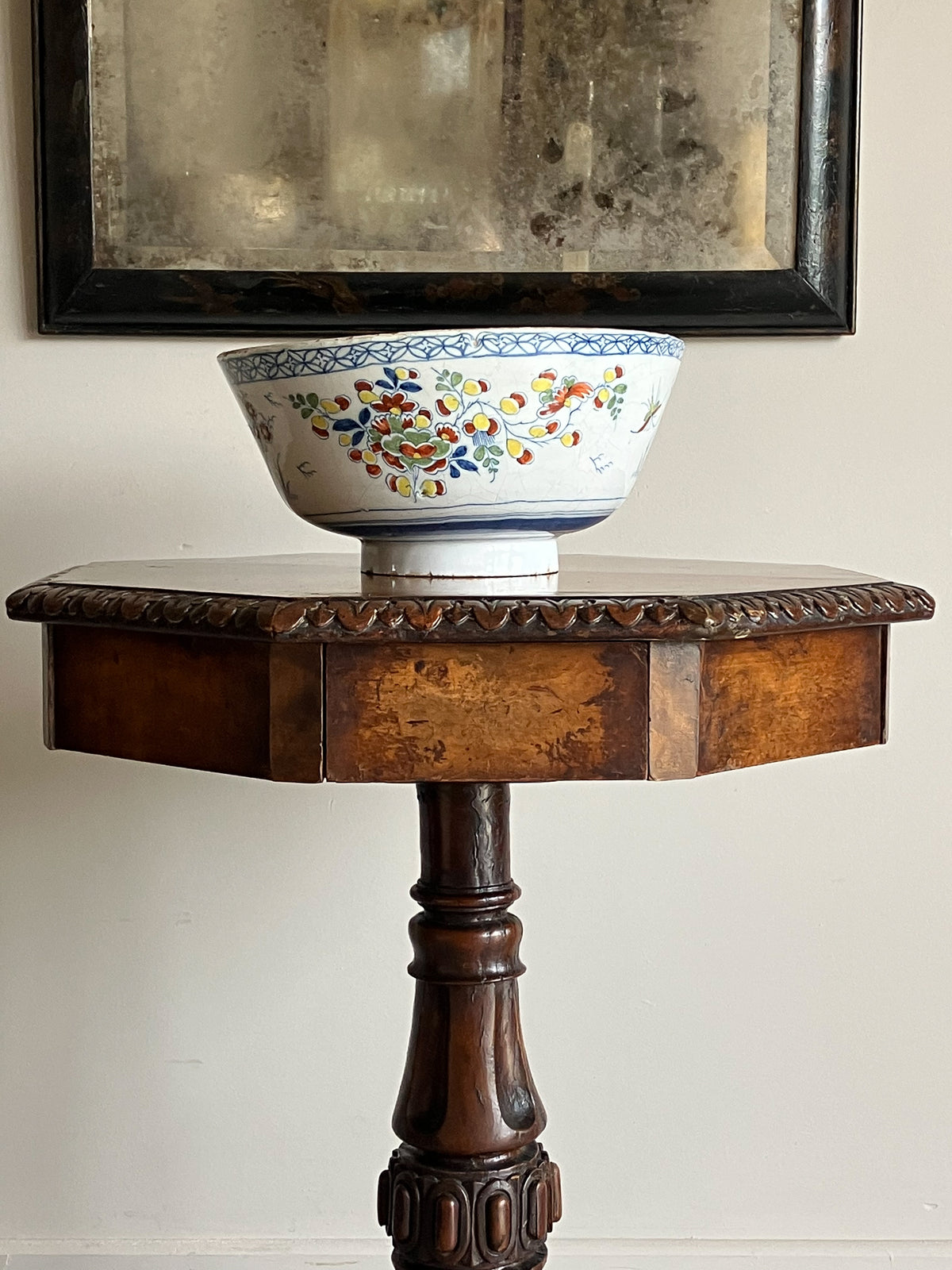 An Early 19th Century Walnut Drum Table