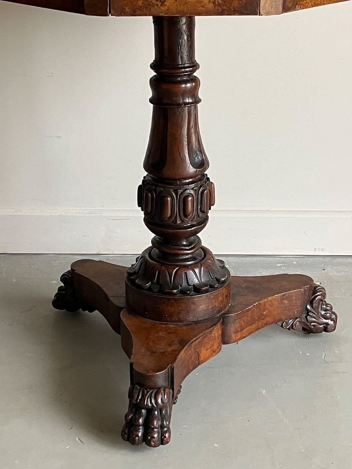 An Early 19th Century Walnut Drum Table