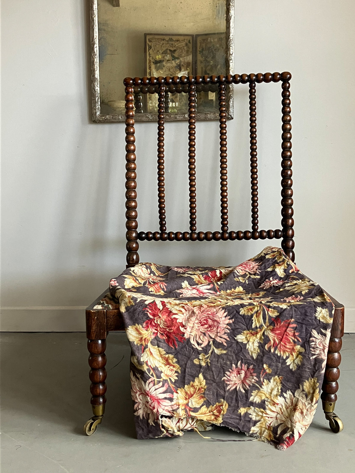 A 19th Century Bobbin Nursing Chair