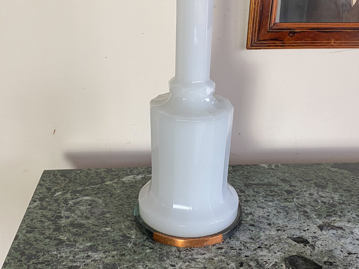 Regency Opaline Lamp Base