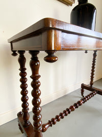 A Late 19th Century Rosewood Side Table