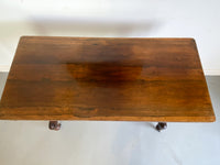 A Late 19th Century Rosewood Side Table