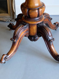 Mid 19th Century Walnut Tea Table