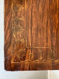 A Regency Simulated Rosewood  Side Cabinet