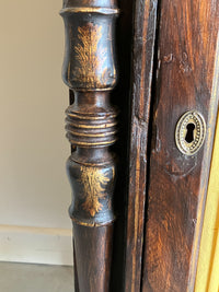 A Regency Simulated Rosewood  Side Cabinet