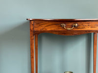 18th Century Figured Mahogany Table