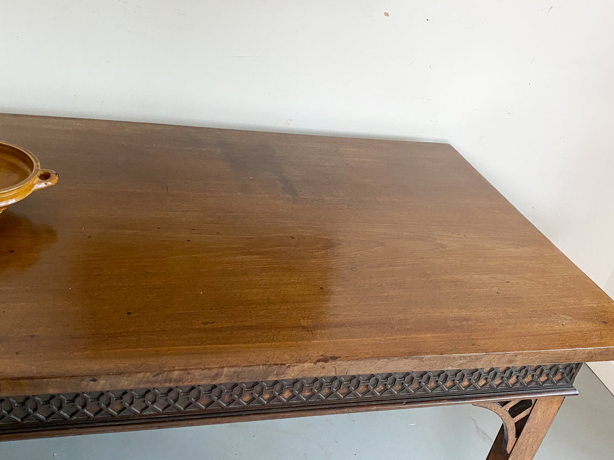 19th Century Irish Chippendale Serving Table