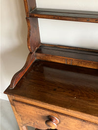 An Early 19th Fruitwood Pot Board Dresser