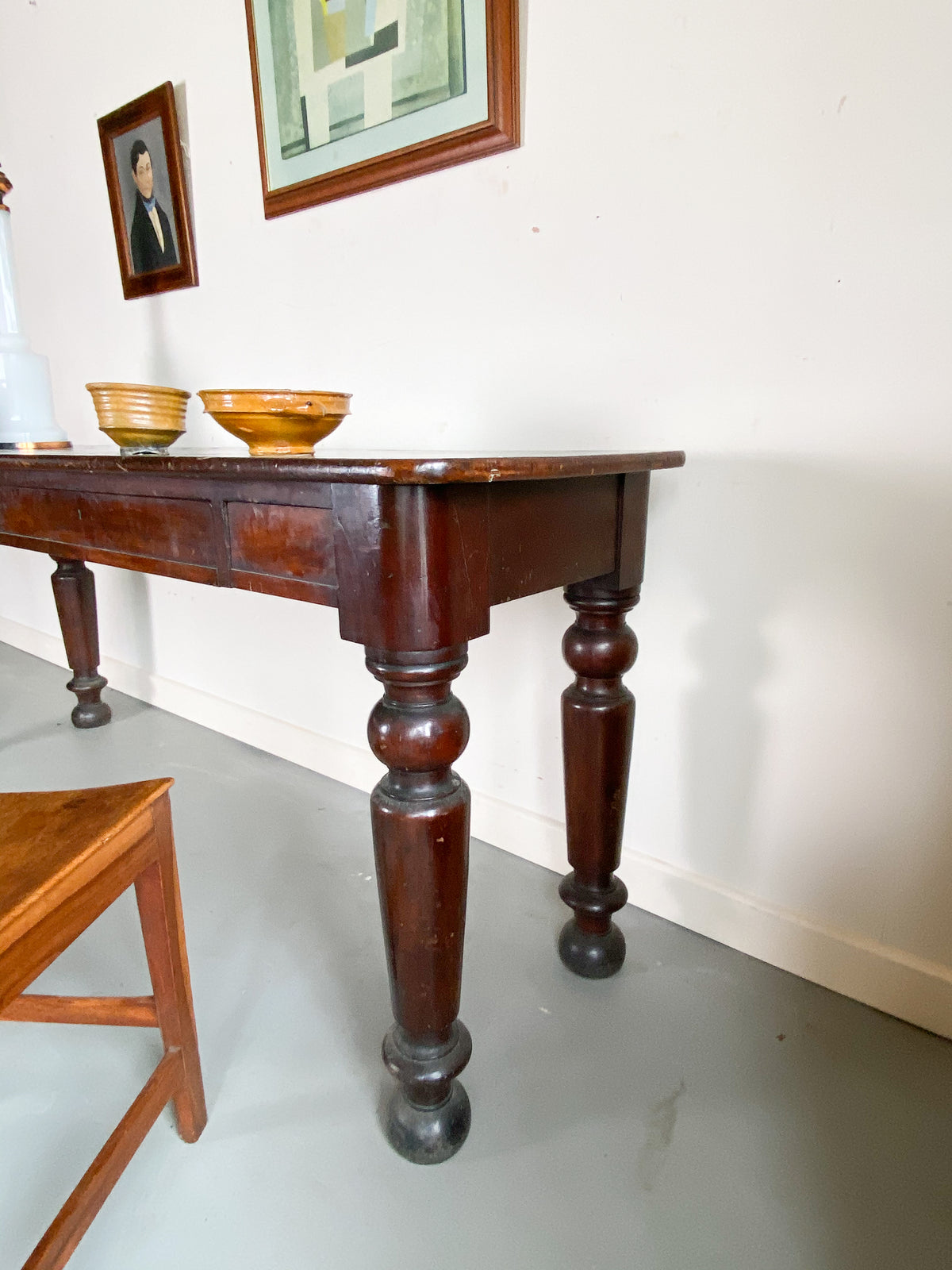 Early 20th Century Mahogany Desk