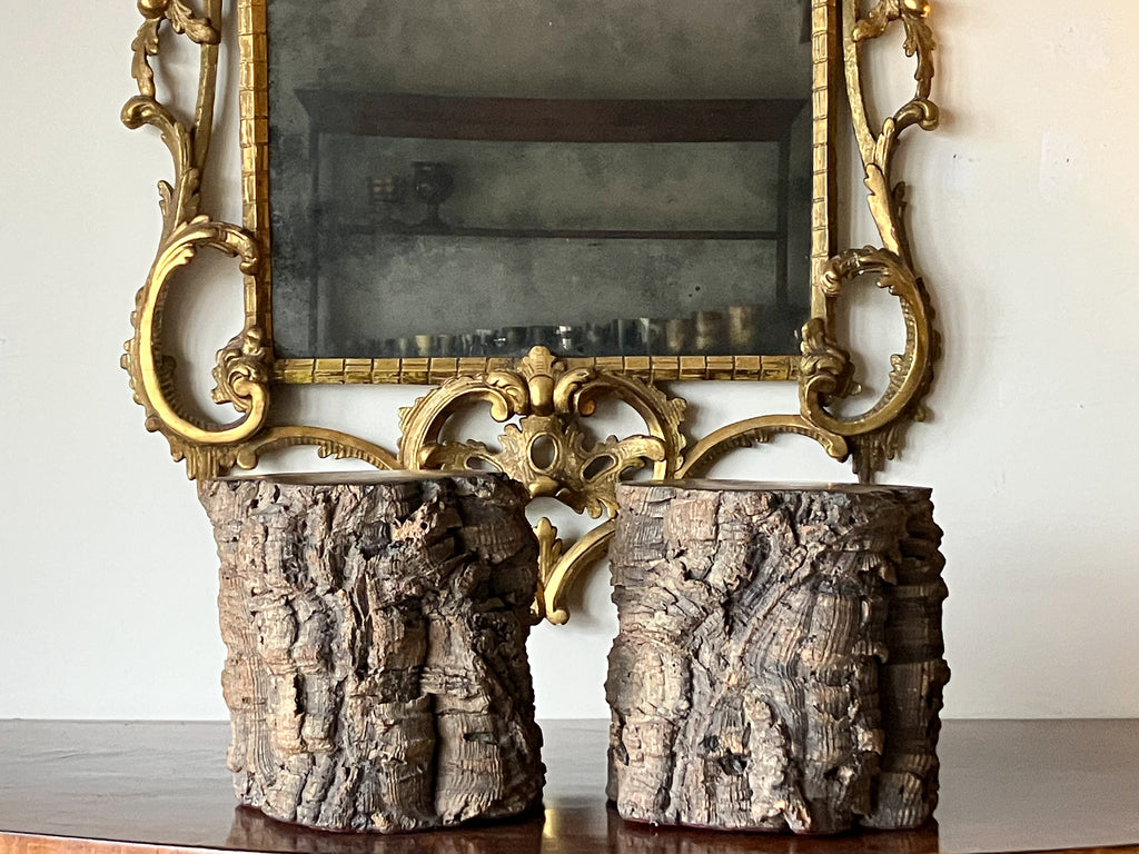 A Pair of Early 19th Century Cork Plinths