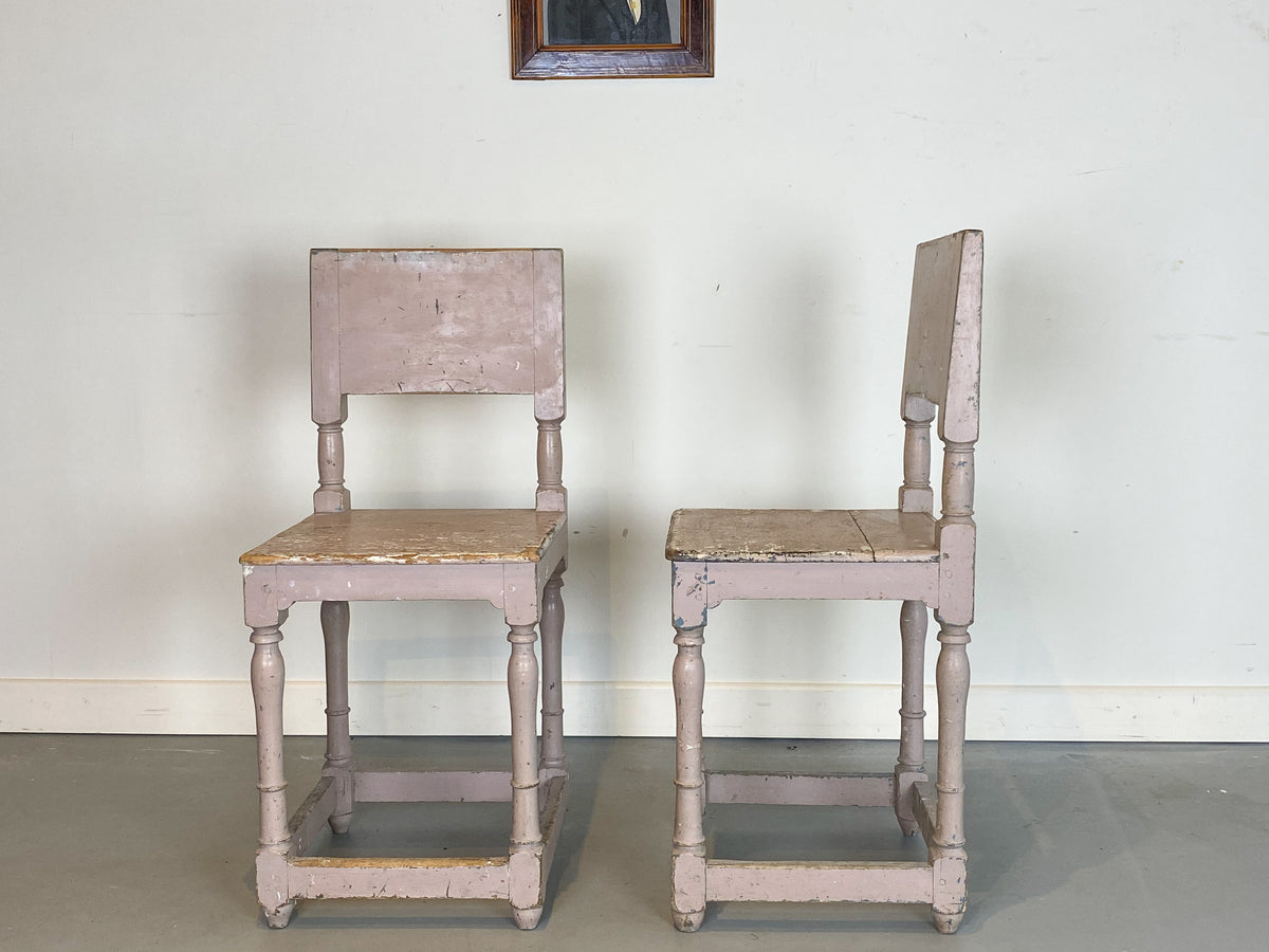 A Pair of 19th Century Swedish Chairs