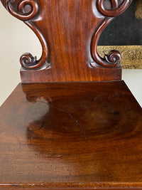 19th Century Mahogany Hall Chairs