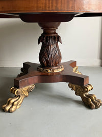 A William IV Mahogany Centre Table