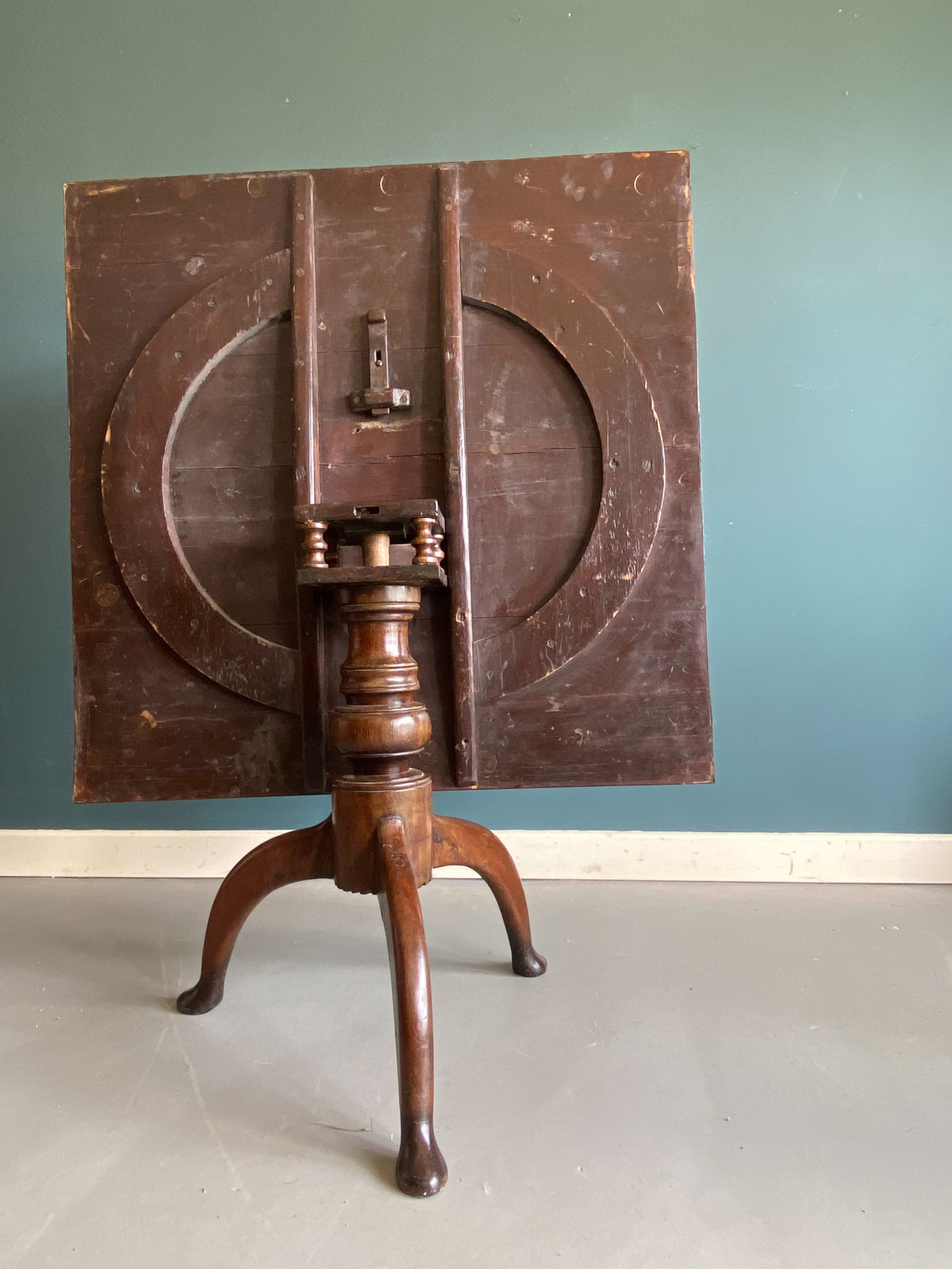 19th Century Dutch Marquetry Table