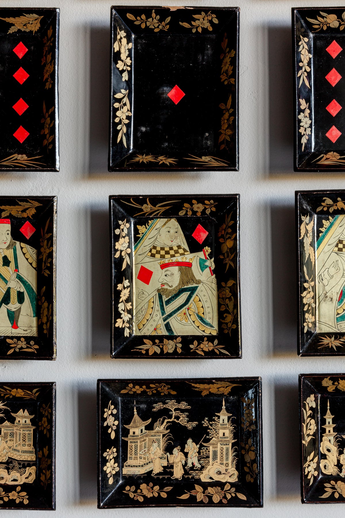 Early 19th Century Lacquer Counter Trays